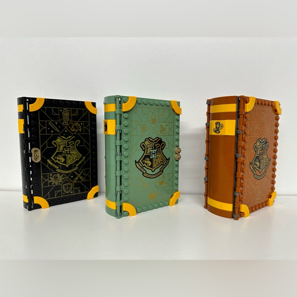 Lego Harry Potter spell books (incomplete) sold as is